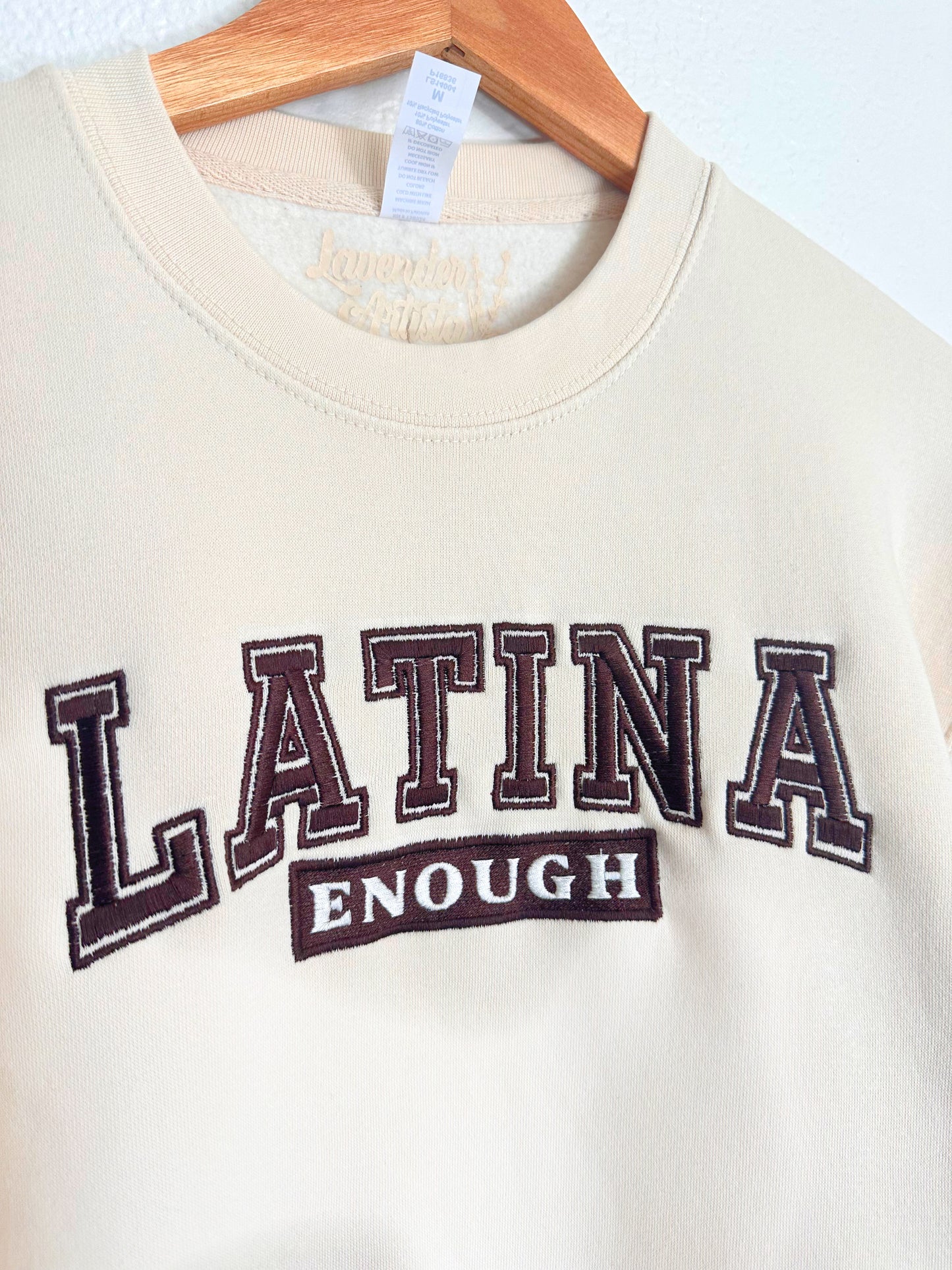 Latina Varsity Crewneck