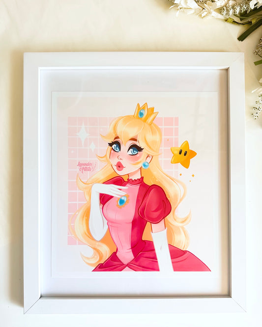 Impresión de la princesa Peach