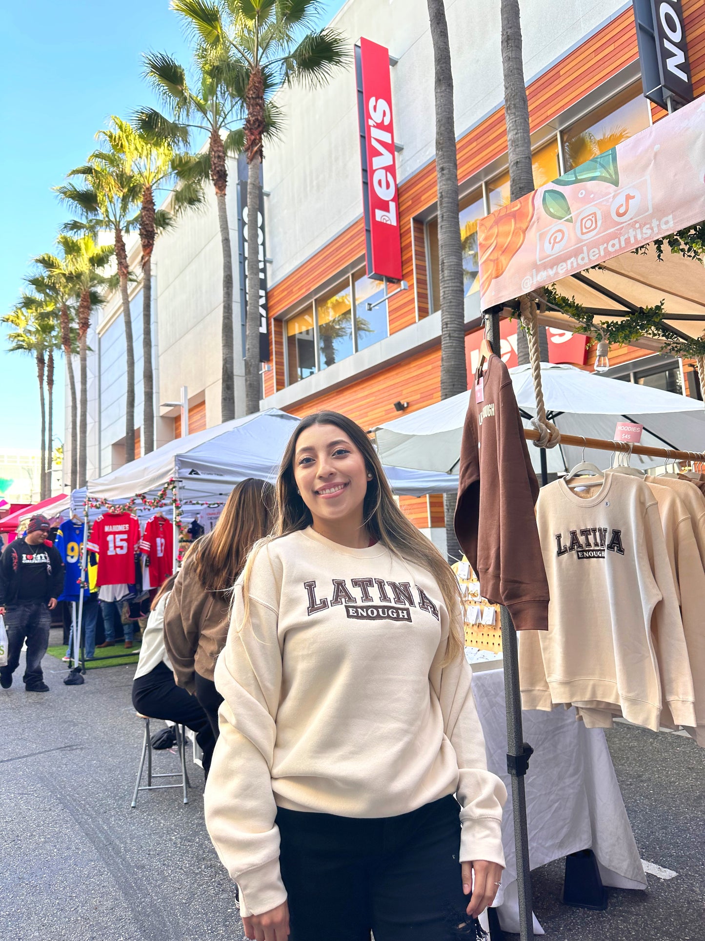 Latina Varsity Crewneck
