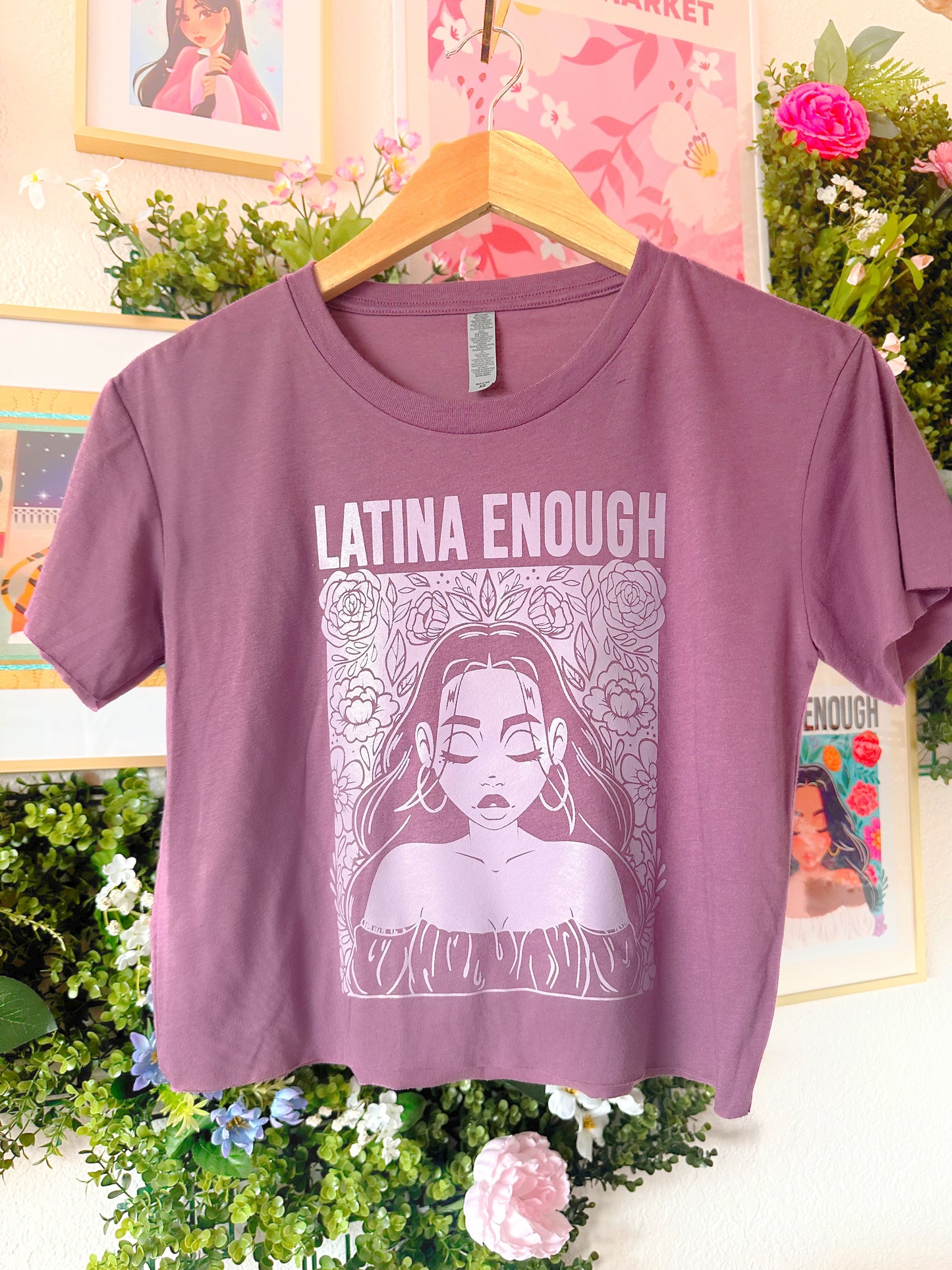Top corto Latina Enough