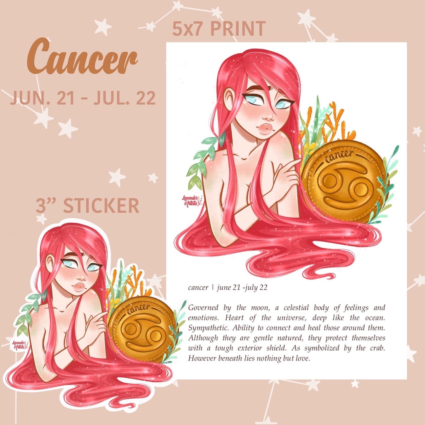 Cancer Sticker