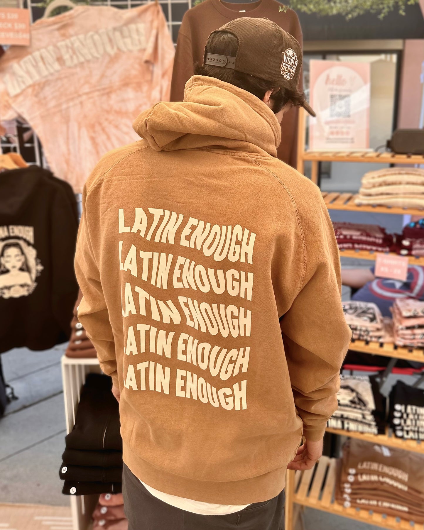 Latin Enough Unisex Hoodie