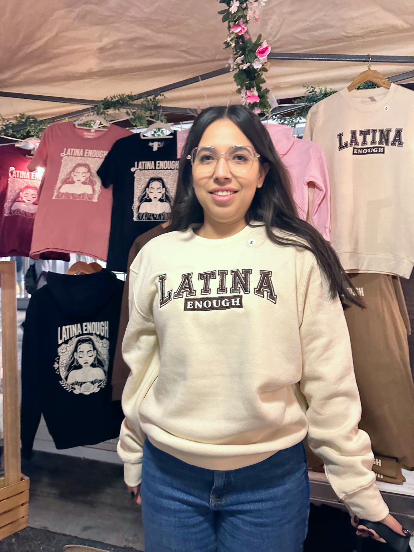Latina Varsity Crewneck