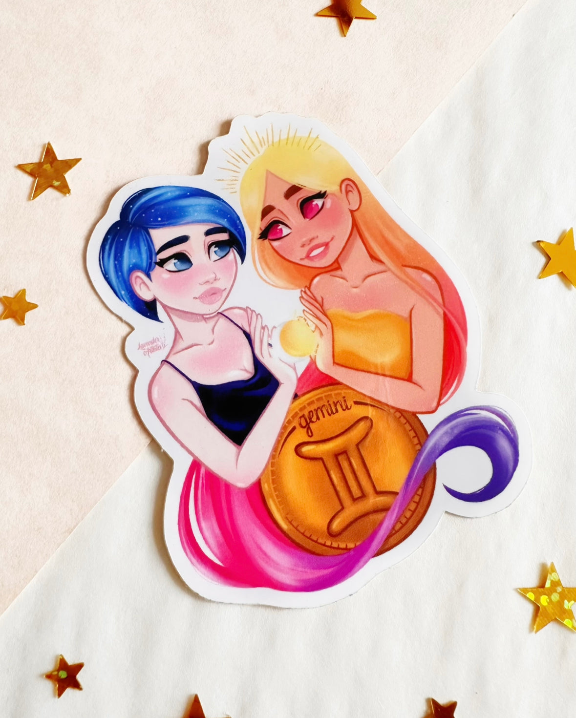 Gemini Sticker