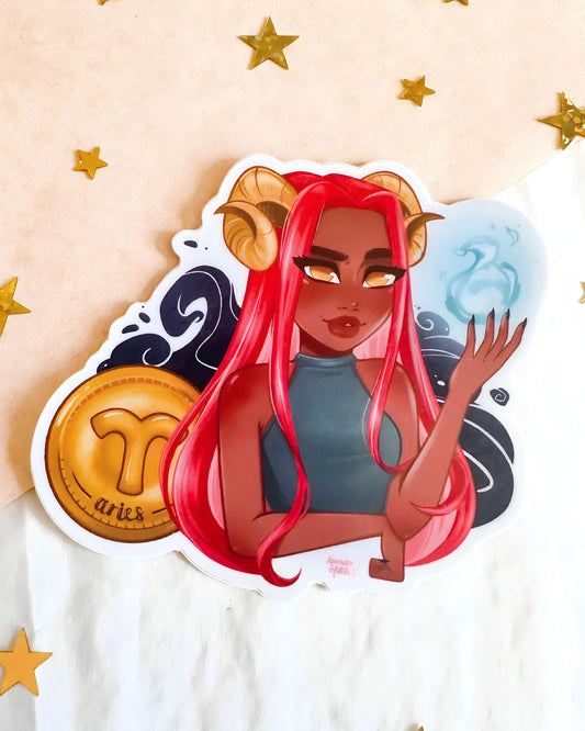 Aries Sticker