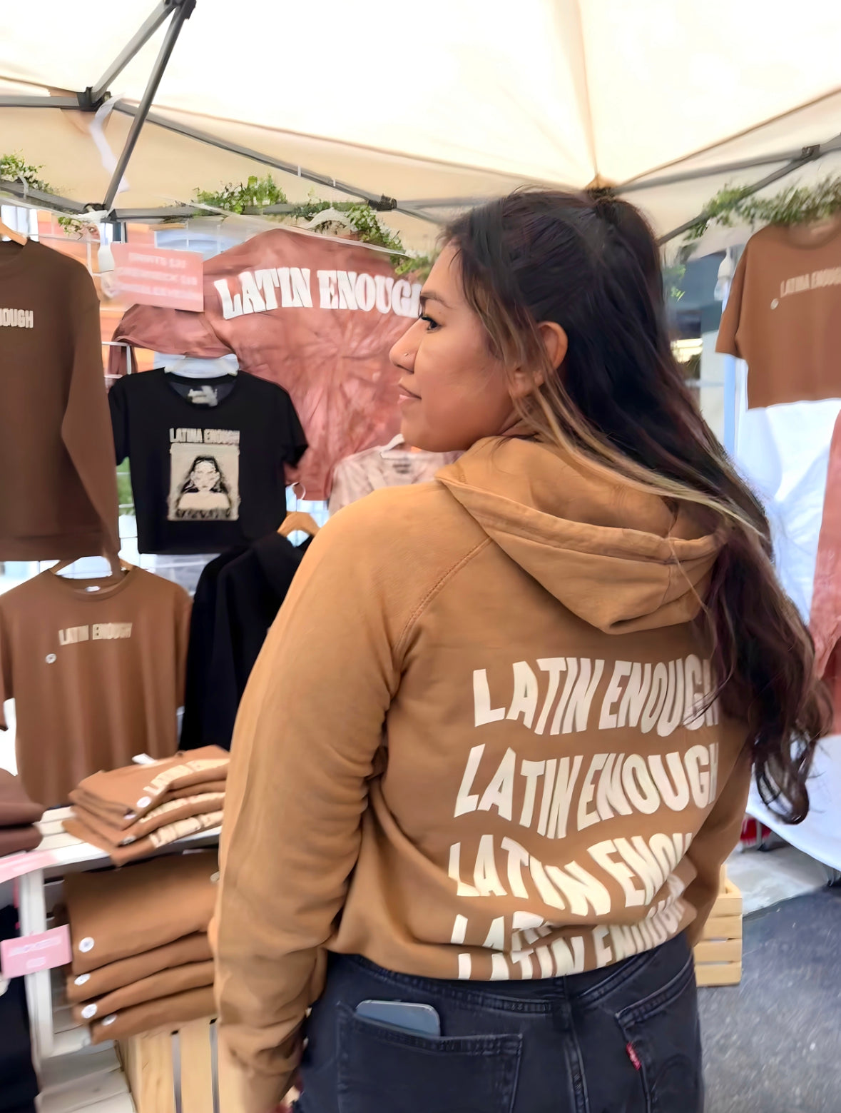 Latin Enough Unisex Hoodie