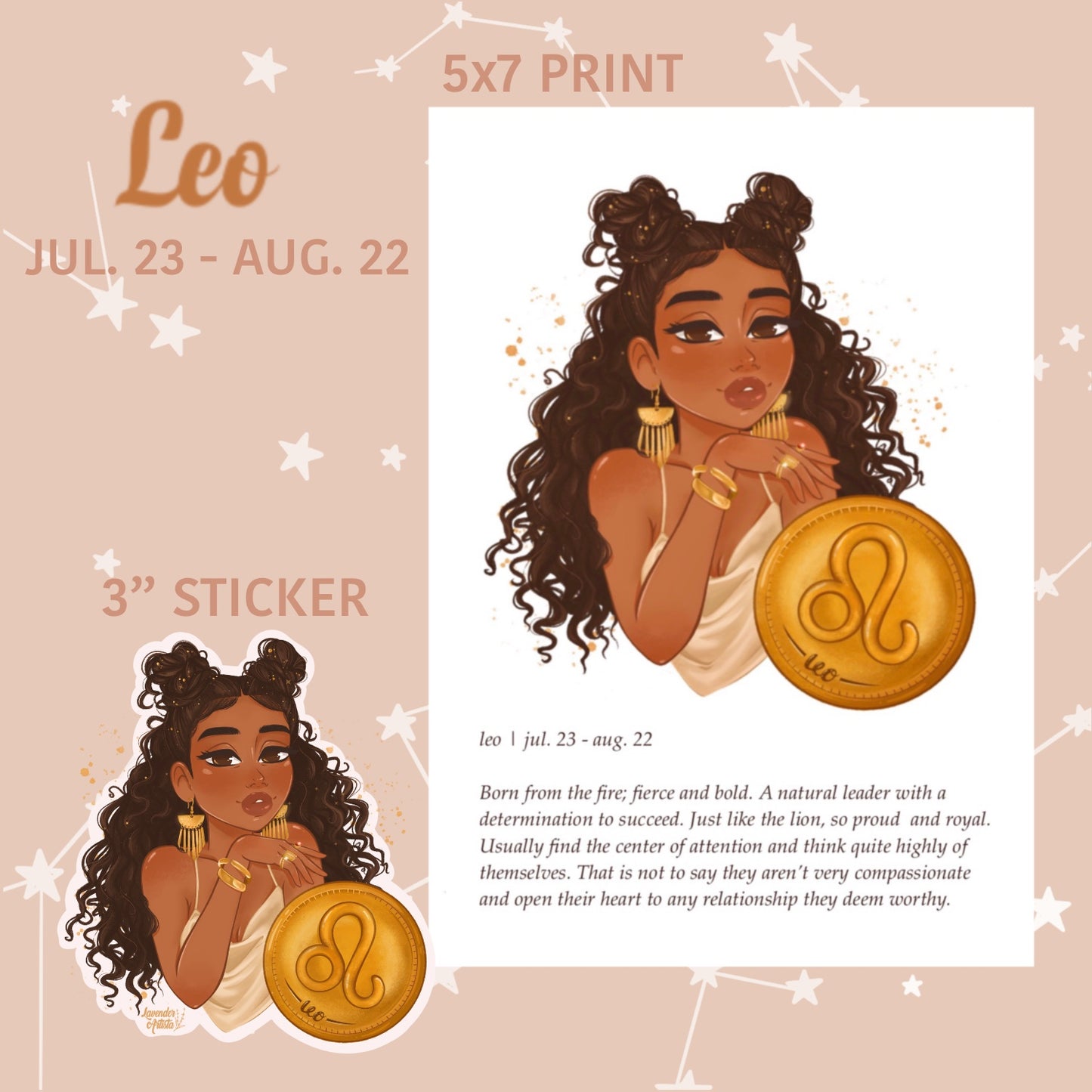 Leo Sticker