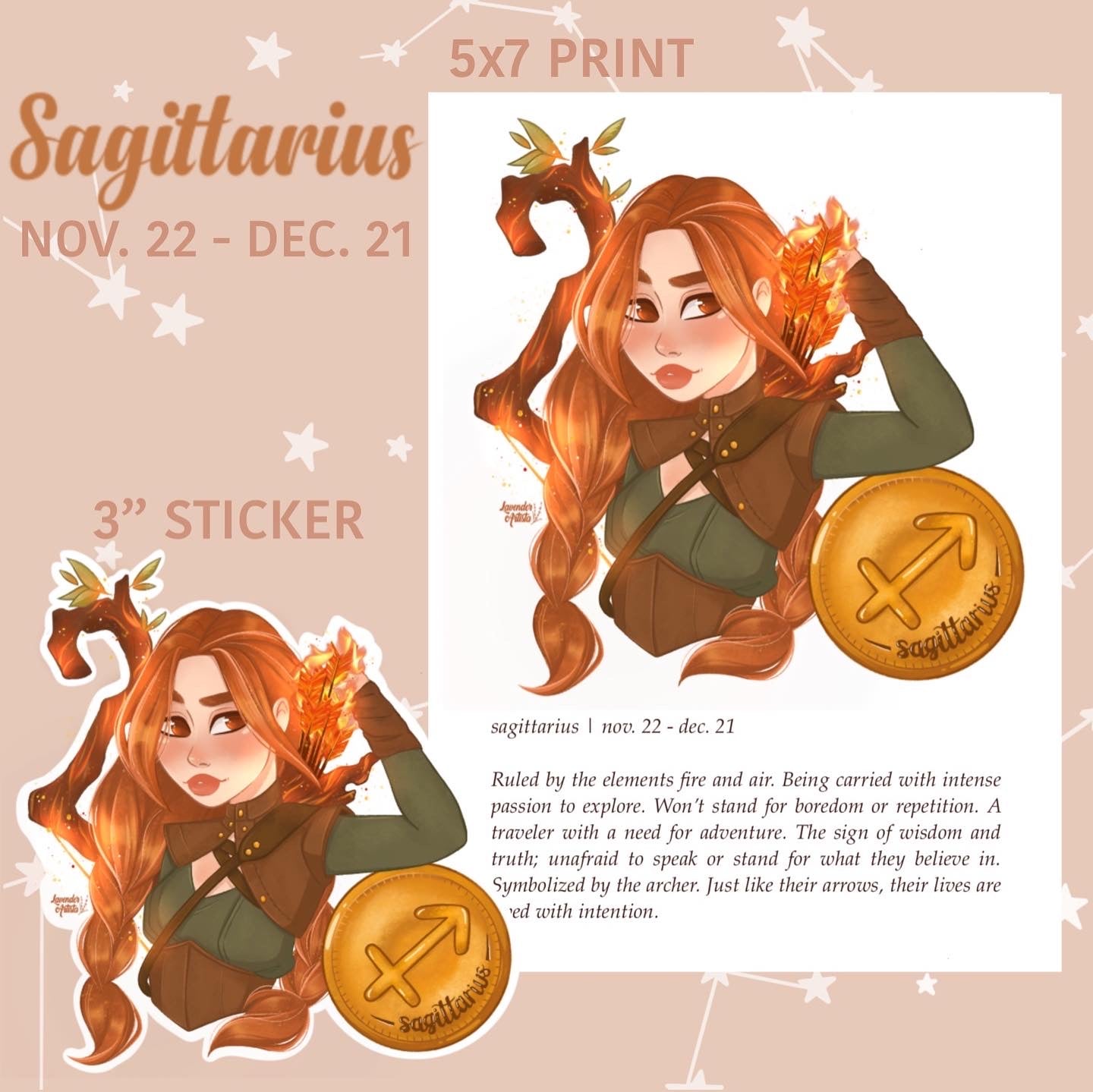 Sagittarius Sticker
