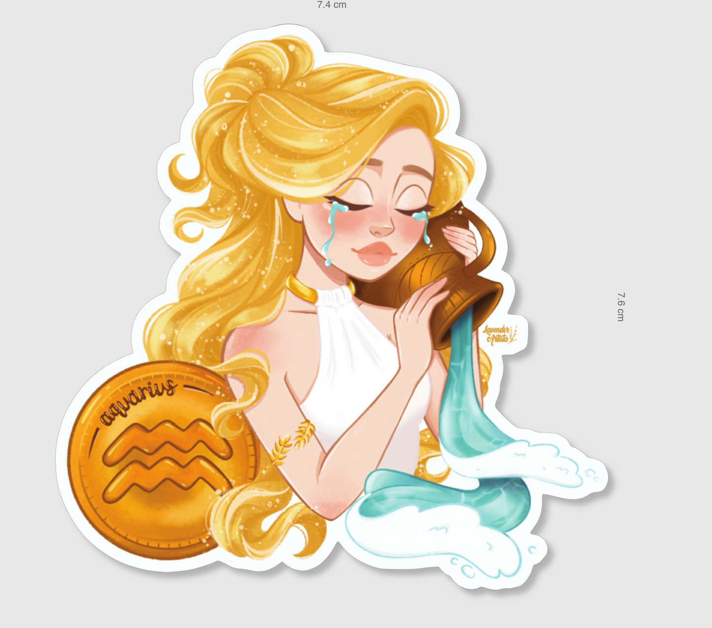 Aquarius Sticker