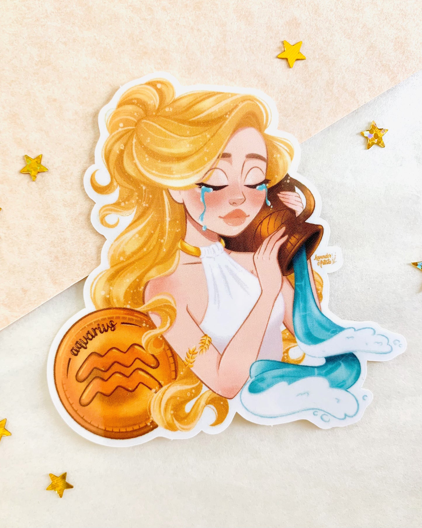 Aquarius Sticker