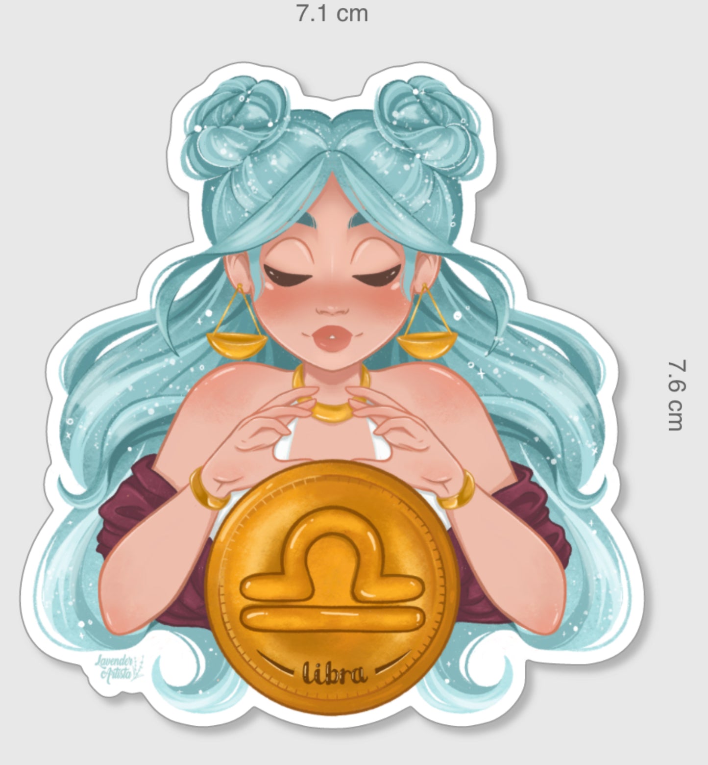 Libra Sticker