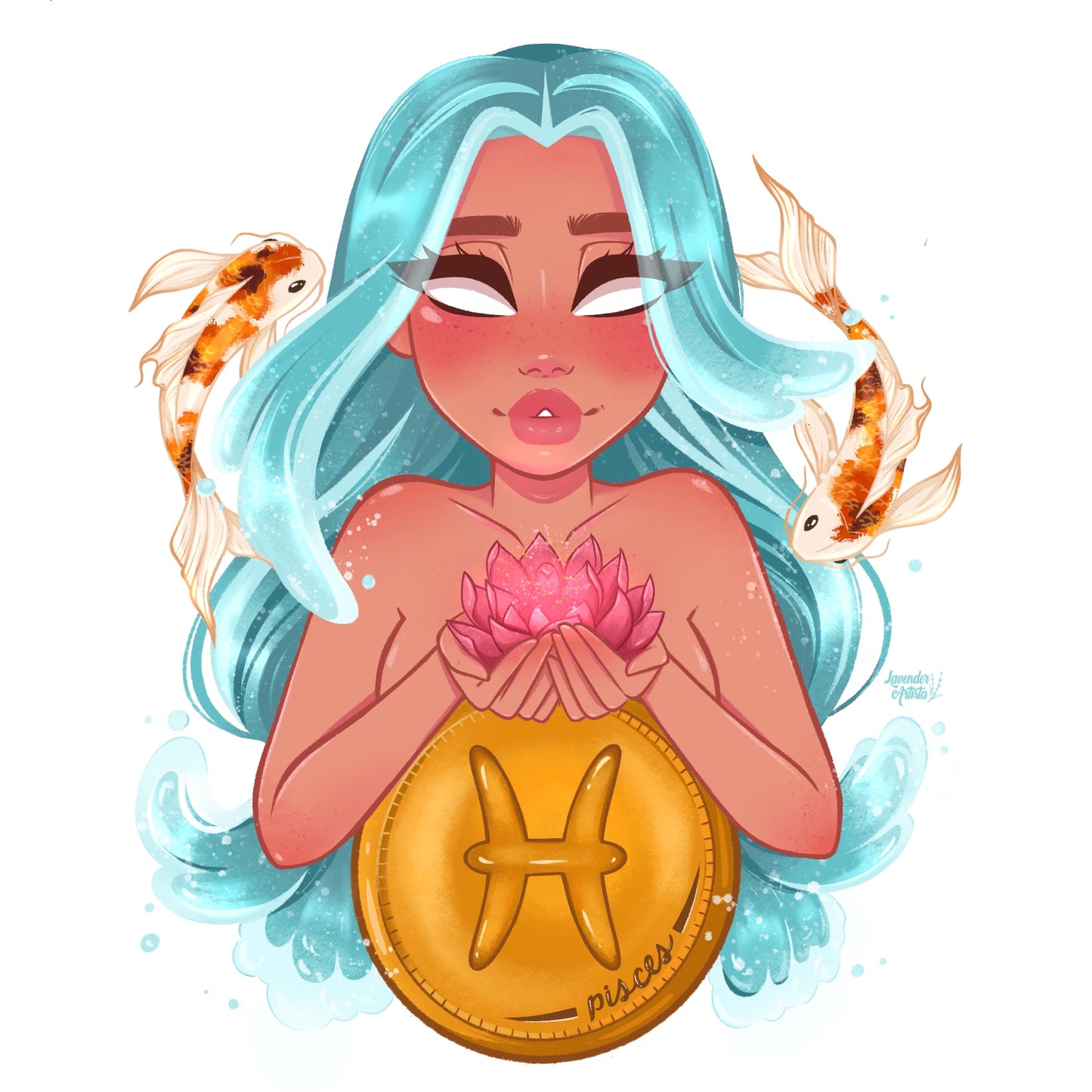 Pegatina de Piscis