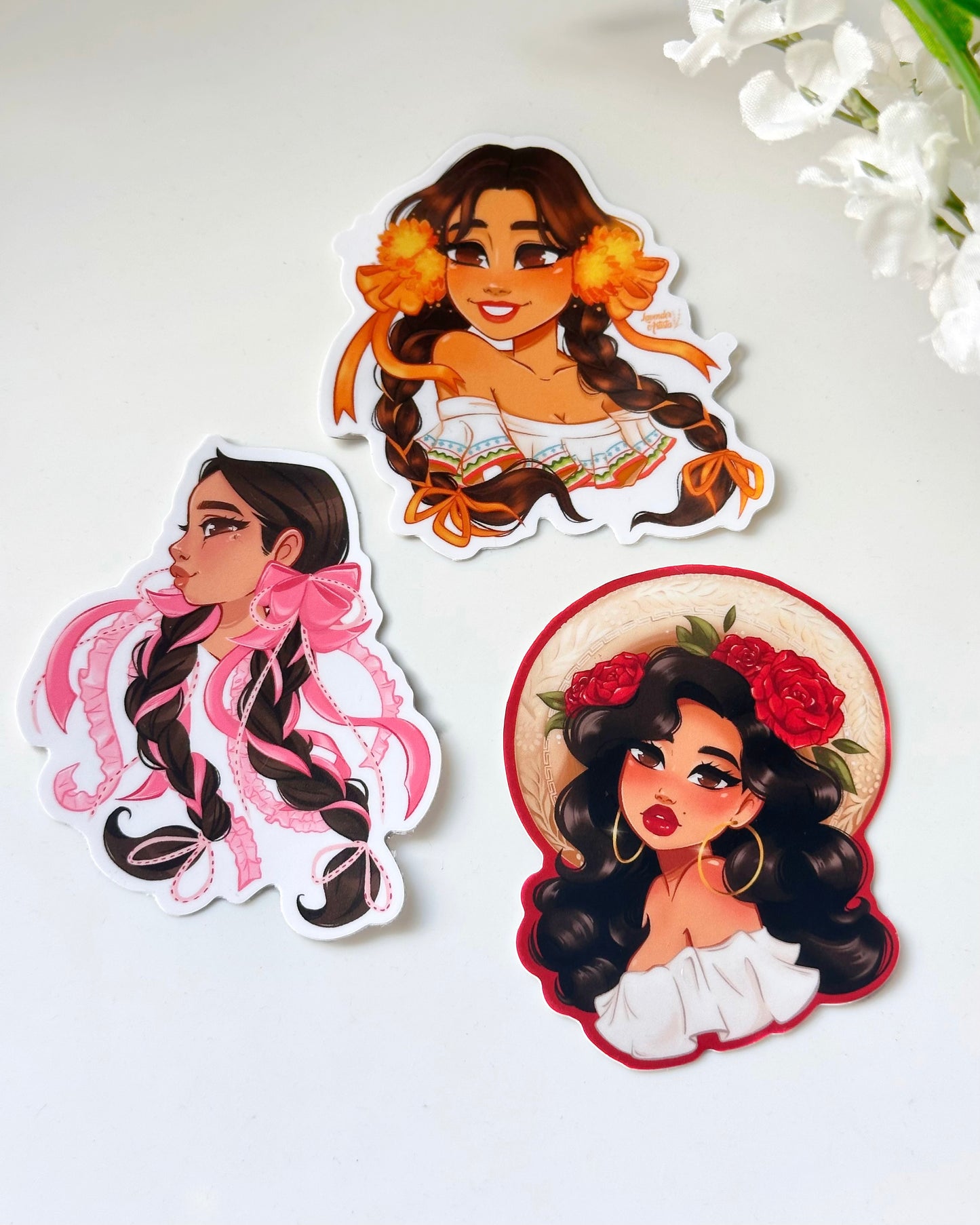 La Flor Sticker