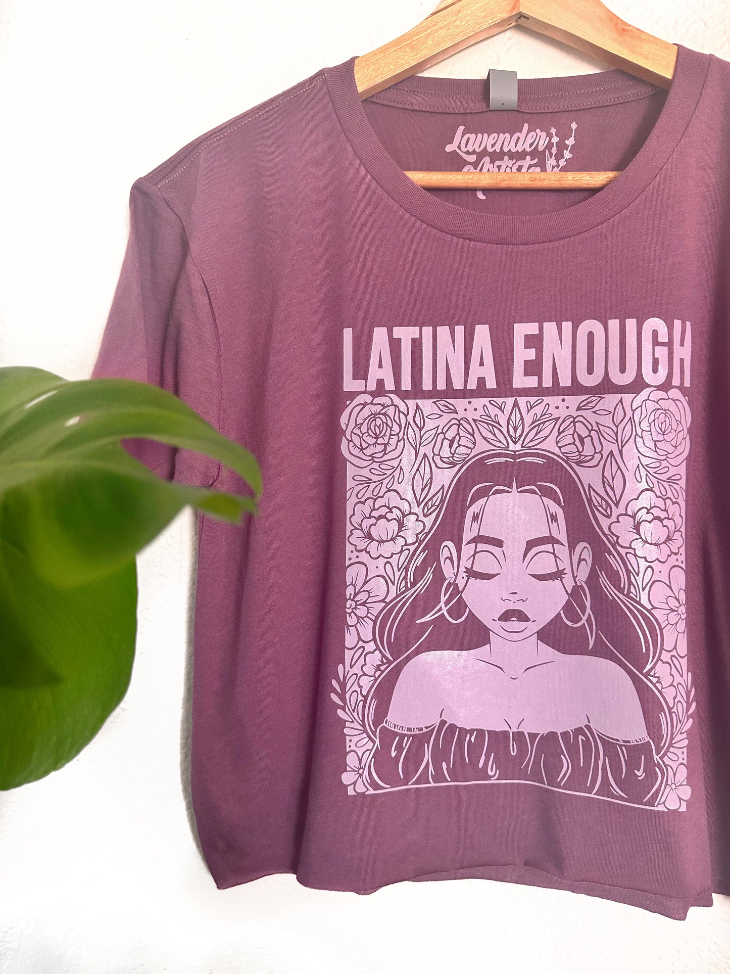 Latina Enough Crop Top