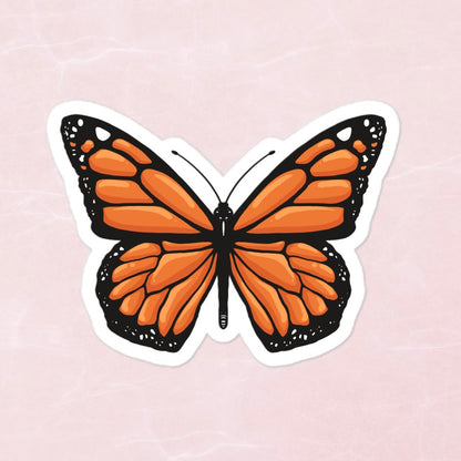 Pegatina de mariposa