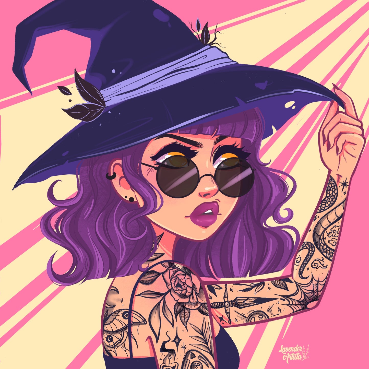 Summer Witch Print