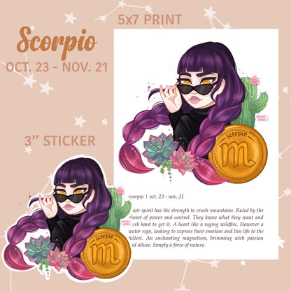 Scorpio Sticker