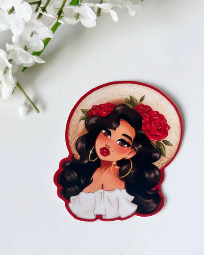 La Flor Sticker